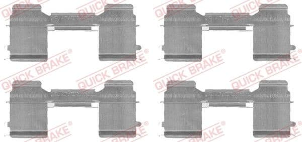 Brake pads accessory kit 109-1726 - image 2