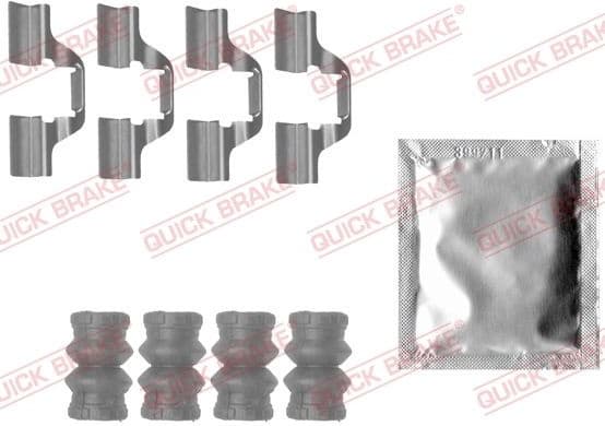 Accessory Kit, disc brake pad 109-1827 - image 2