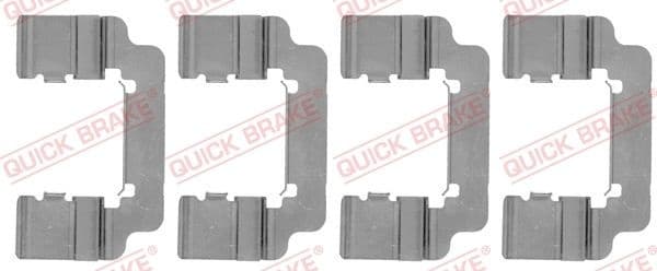 Brake pads accessory kit 109-1777 - image 2