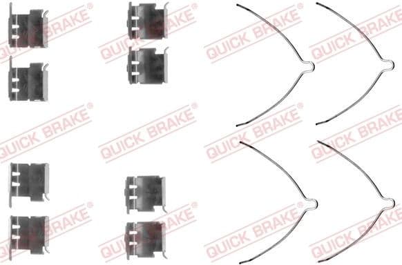 Brake pads accessory kit 109-1289 - image 2
