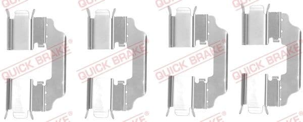 Brake pads accessory kit 109-1770 - image 2