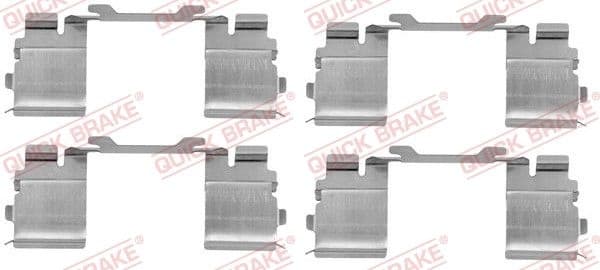 Brake pads accessory kit 109-1730 - image 2