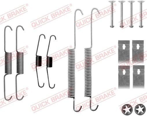 Brake shoes accessory kit 105-0842 - image 2