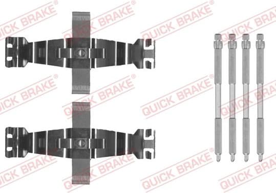 Brake pads accessory kit 109-0022 - image 2