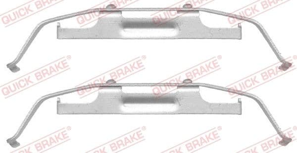 Accessory Kit, disc brake pad 109-1642 - image 2