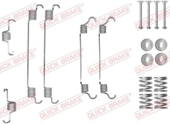 Brake shoes accessory kit 105-0820 - image 2