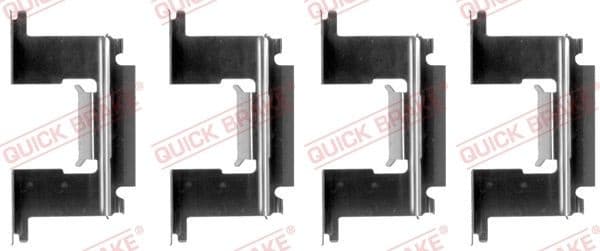 Accessory Kit, disc brake pad 109-1064 - image 2