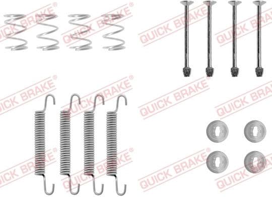 Brake shoes accessory kit 105-0711 - image 3