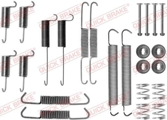 Brake shoes accessory kit 105-0712 - image 3