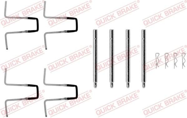 Accessory Kit, disc brake pad 109-0977 - image 2
