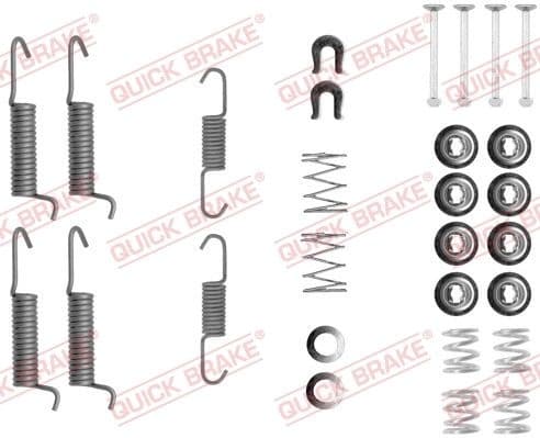 Brake shoes accessory kit 105-0821 - image 2