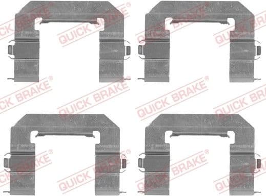 Accessory Kit, disc brake pad 109-1761 - image 2