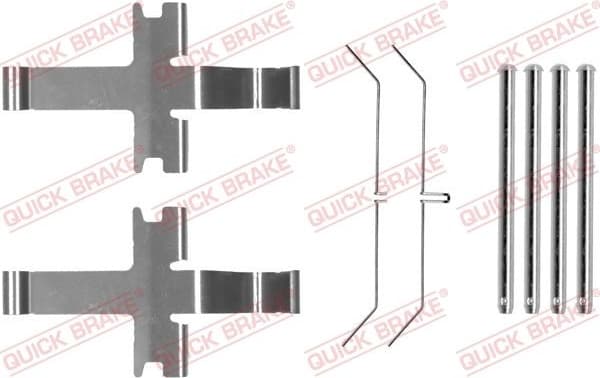 Accessory Kit, disc brake pad 109-1752 - image 2