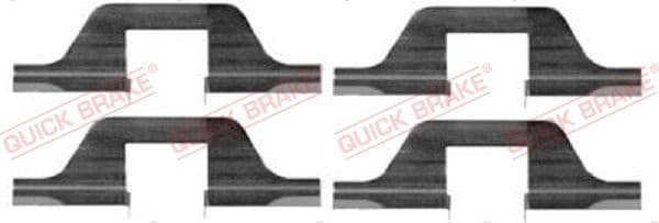 Accessory Kit, disc brake pad 109-1263 - image 2