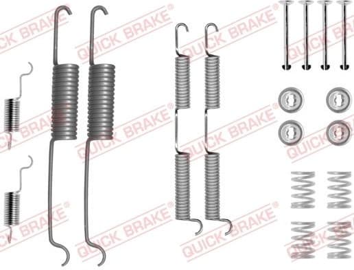 Accessory Kit, brake shoes 105-0727 - image 2