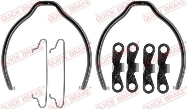 Accessory Kit, parking brake shoes 105-0721 - image 2