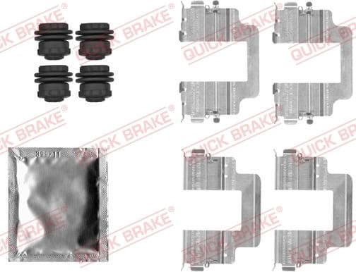 Accessory Kit, disc brake pad 109-1822 - image 2