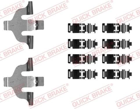 Brake pads accessory kit 109-0030 - image 2