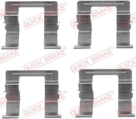Accessory Kit, disc brake pad 109-1605 - image 2
