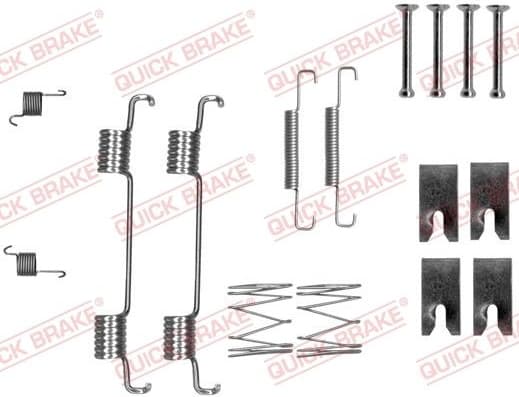 Brake shoes accessory kit 105-0023 - image 2