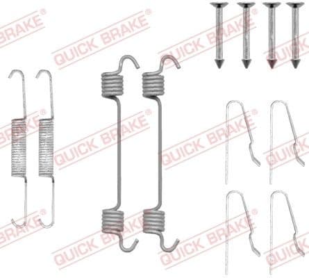 Brake shoes accessory kit 105-0808 - image 3