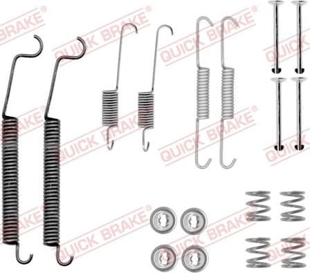 Brake shoes accessory kit 105-0830 - image 2