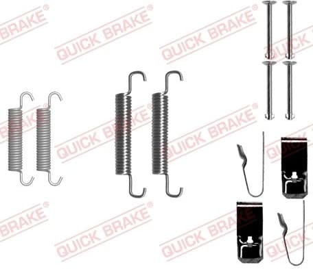 Brake shoes accessory kit 105-0890 - image 2