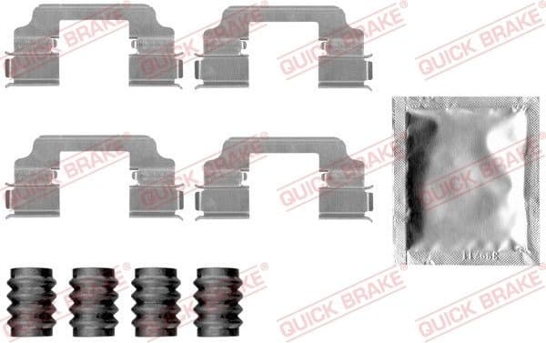 Accessory Kit, disc brake pad 109-1826 - image 2