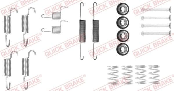 Accessory Kit, parking brake shoes 105-0025 - image 2