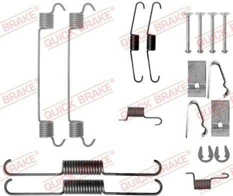 Brake shoes accessory kit 105-0038 - image 2