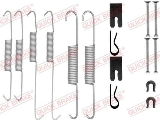 Brake shoes accessory kit 105-0854 - image 2