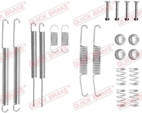 Accessory Kit, brake shoes 105-0598 - image 2