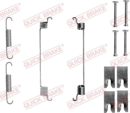 Brake shoes accessory kit 105-0866 - image 3