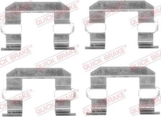 Accessory Kit, disc brake pad 109-1645 - image 2