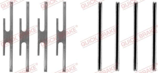 Accessory Kit, disc brake pad 109-1012 - image 2