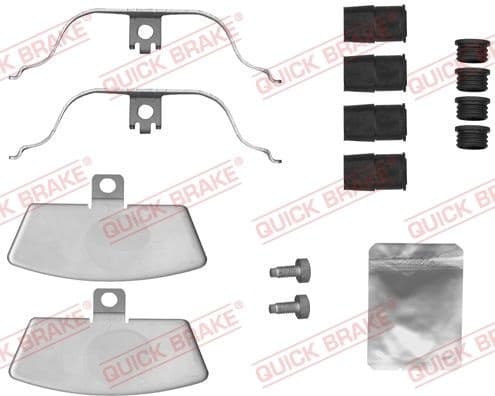 Accessory Kit, disc brake pad 109-1880 - image 2