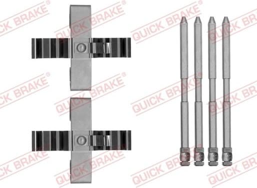 Brake pads accessory kit 109-1809 - image 2