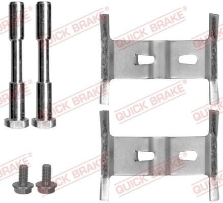 Brake pads accessory kit 109-1658 - image 2