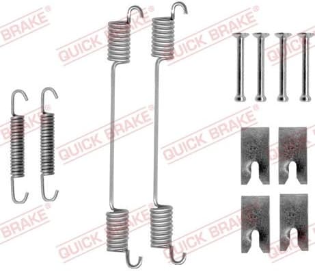 Brake shoes accessory kit 105-0836 - image 2