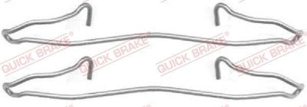 Accessory Kit, disc brake pad 109-1057 - image 2