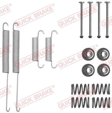 Brake shoes accessory kit 105-0026 - image 2
