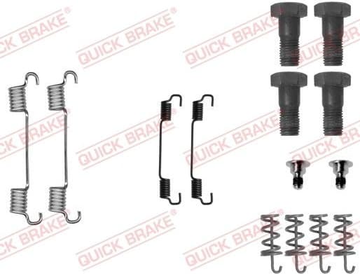 Brake shoes accessory kit 105-0716 - image 2