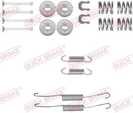 Brake shoes accessory kit 105-0778 - image 2