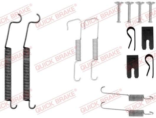 Brake shoes accessory kit 105-0805 - image 2
