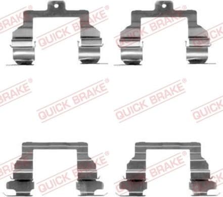 Accessory Kit, disc brake pad 109-1291 - image 2