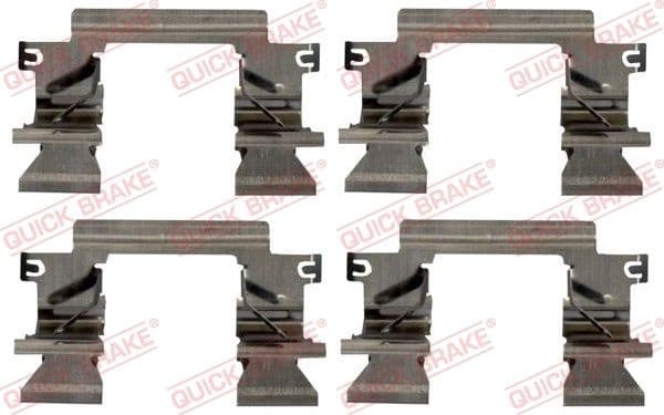 Accessory Kit, disc brake pad 109-1862 - image 2