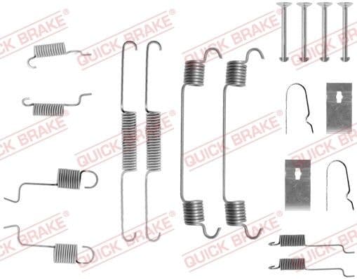 Brake shoes accessory kit 1050742 - image 2