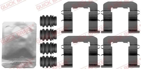 Accessory Kit, disc brake pad 109-1893 - image 2