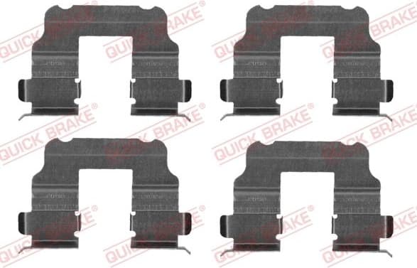 Accessory Kit, disc brake pad 109-1690 - image 2