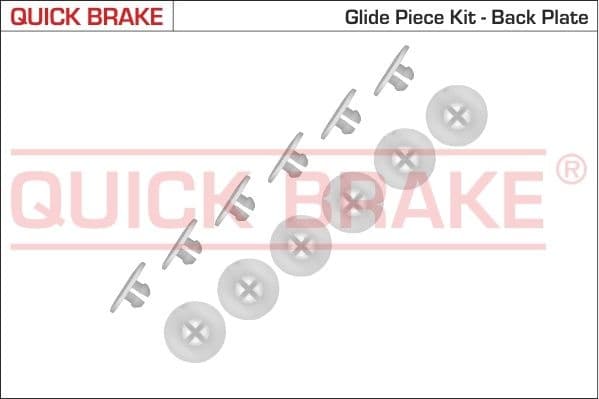 Brake pads accessory kit 6858K - image 5
